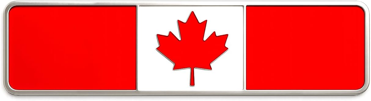 Canada Flag 3D Car Emblem