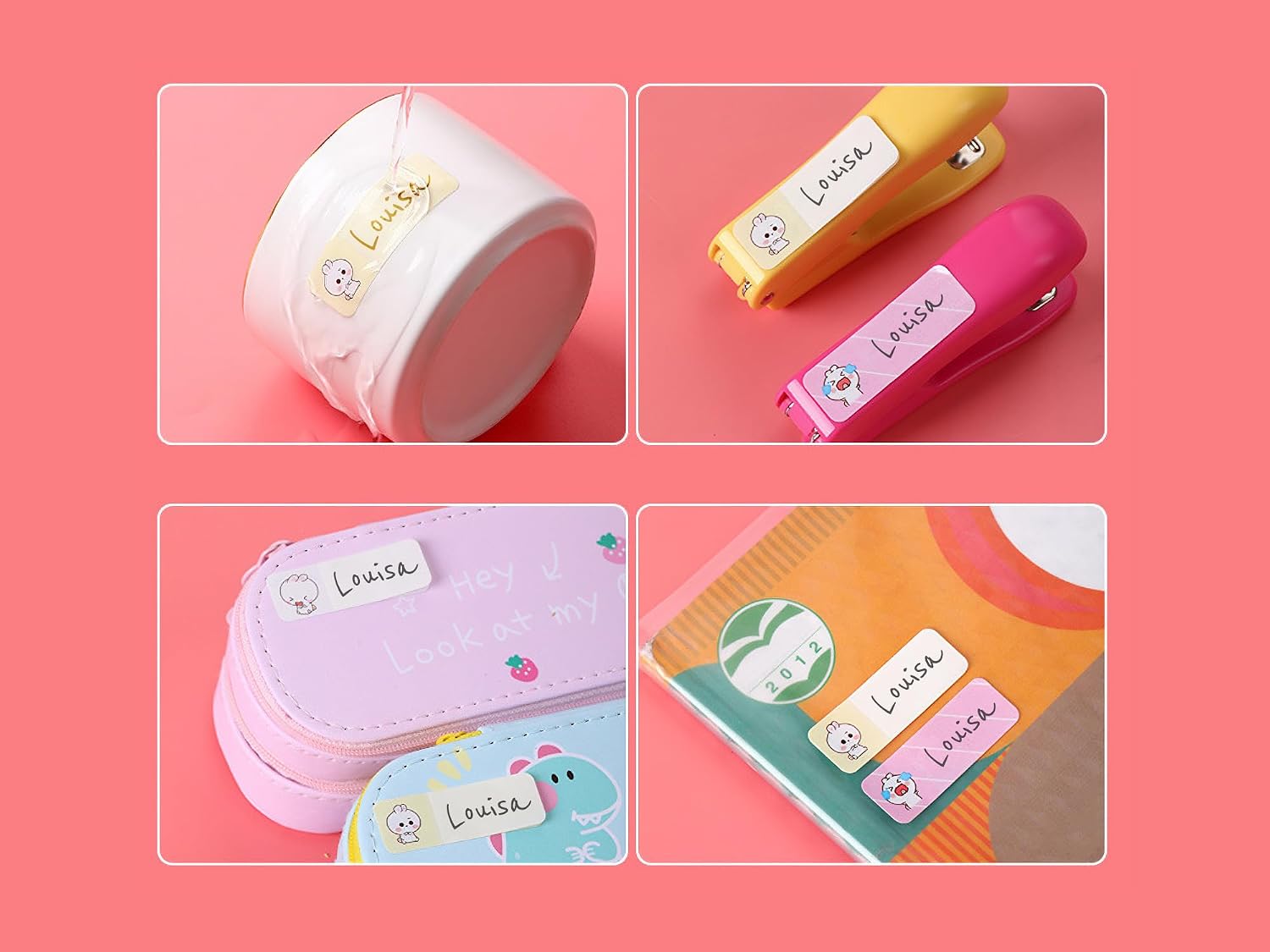 Kids Name Labels, 120-Pack