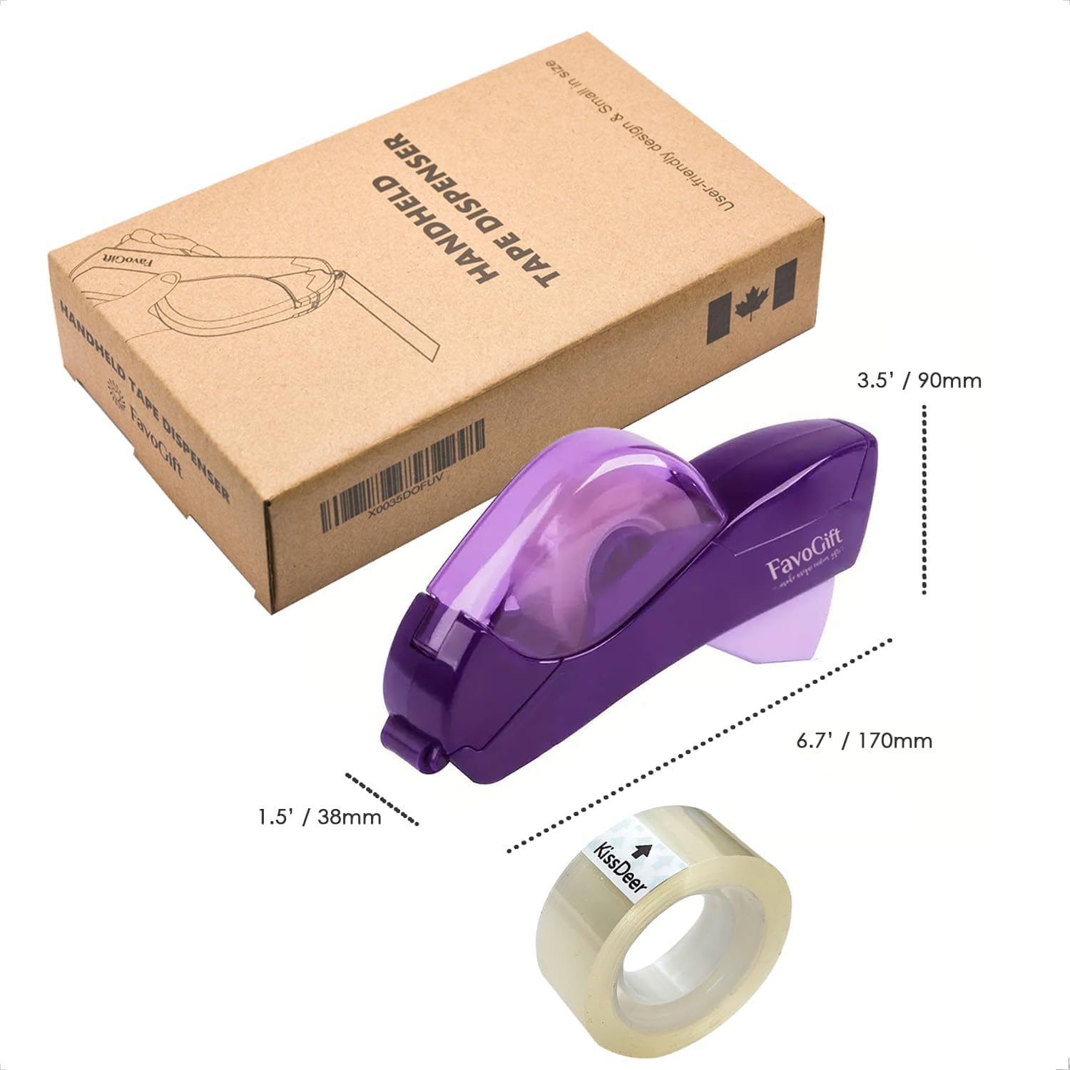 Tape Dispenser Gun, Purple