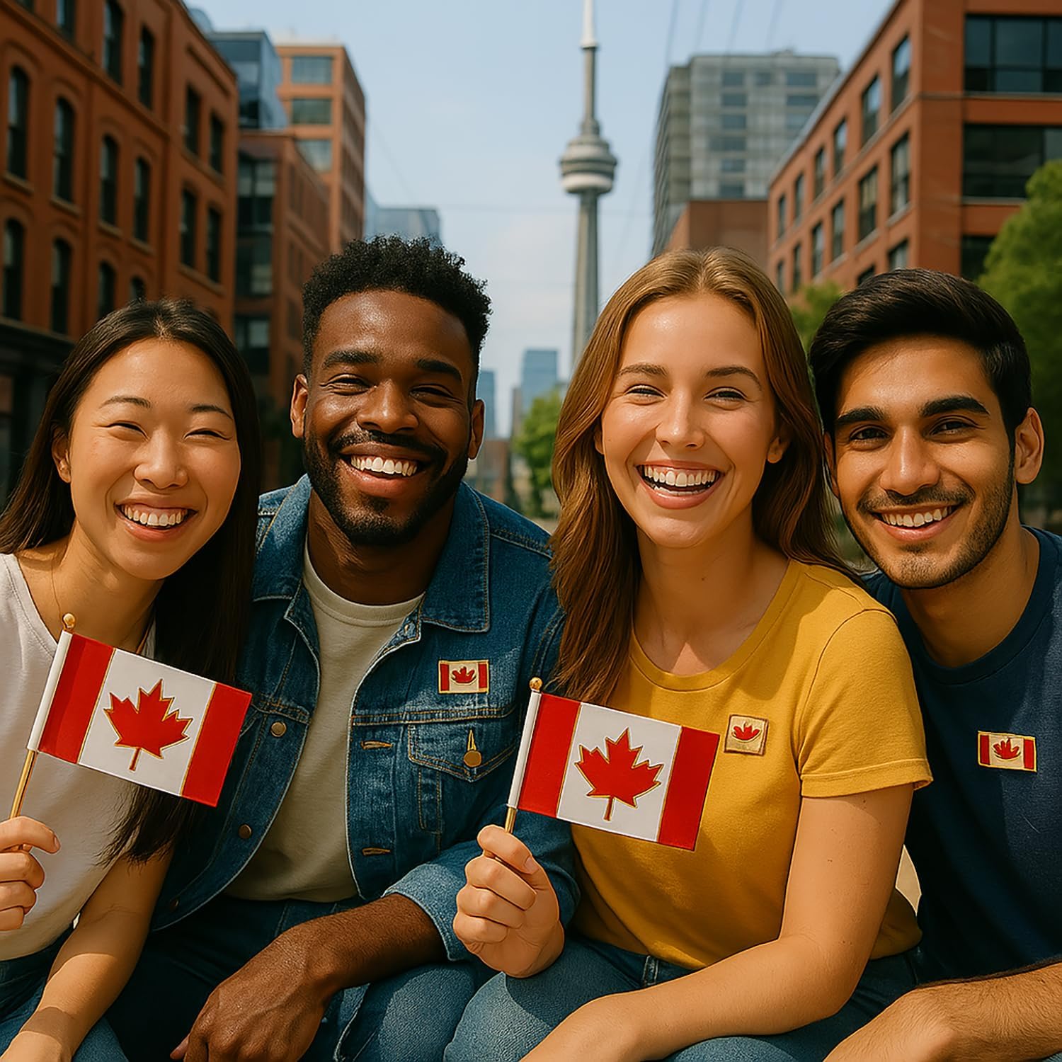 Canada Flag Lapel Pin, 5-Pack